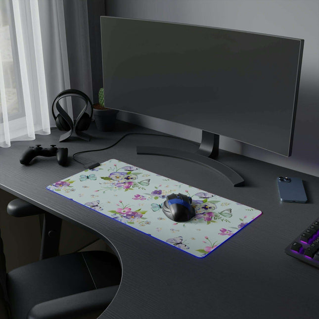 Ultimate RGB Gaming Mouse Pad with Precision Grip and Customizable Lighting