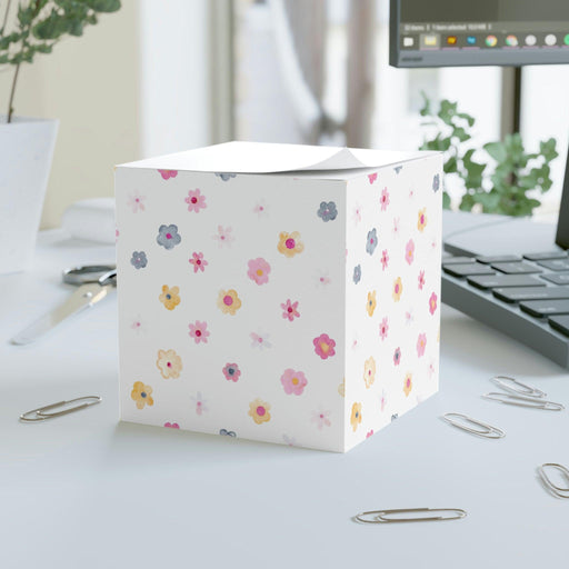 Personalized Photo Sticky Note Cube - Enhance Your Desk with Style