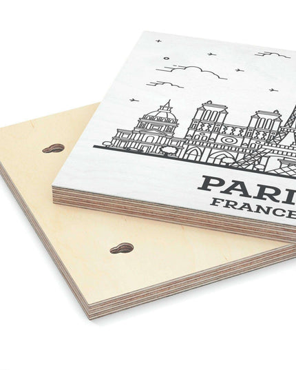 Rustic Parisian Forest Wall Art Collection