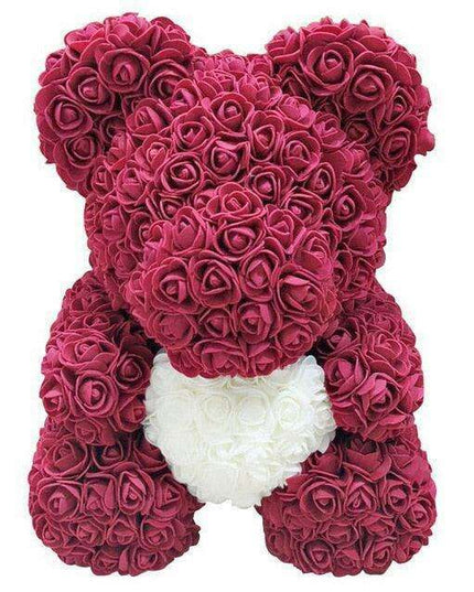 Enchanted Floral Romance: The Ultimate Rose Bear Gift for Cherished Moments