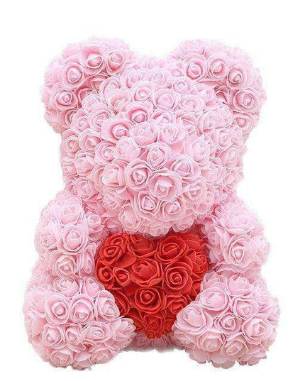 Enchanted Floral Romance: The Ultimate Rose Bear Gift for Cherished Moments