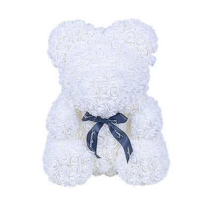 Enchanted Floral Romance: The Ultimate Rose Bear Gift for Cherished Moments