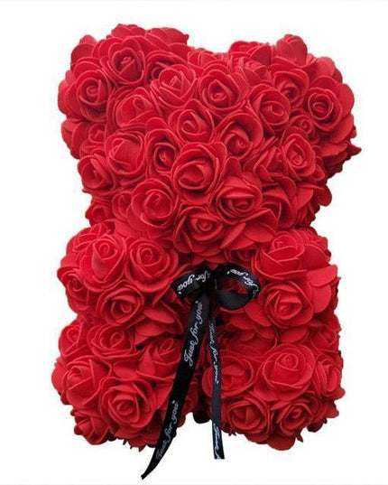 Enchanted Floral Romance: The Ultimate Rose Bear Gift for Cherished Moments