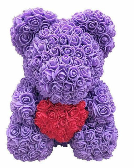 Enchanted Floral Romance: The Ultimate Rose Bear Gift for Cherished Moments