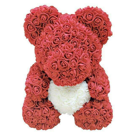 Enchanted Floral Romance: The Ultimate Rose Bear Gift for Cherished Moments