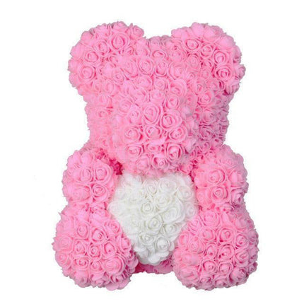 Enchanted Floral Romance: The Ultimate Rose Bear Gift for Cherished Moments