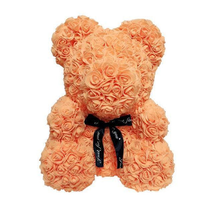 Enchanted Floral Romance: The Ultimate Rose Bear Gift for Cherished Moments