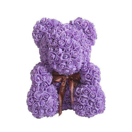 Enchanted Floral Romance: The Ultimate Rose Bear Gift for Cherished Moments