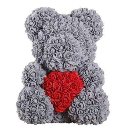 Enchanted Floral Romance: The Ultimate Rose Bear Gift for Cherished Moments