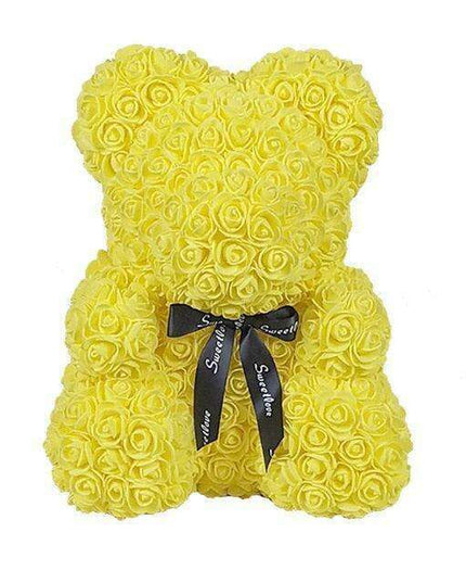 Enchanted Floral Romance: The Ultimate Rose Bear Gift for Cherished Moments