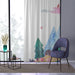 Maison d'Elite Kids Friendly Fairy tale landscape Personalized Window Curtains for Home Decor - P.1