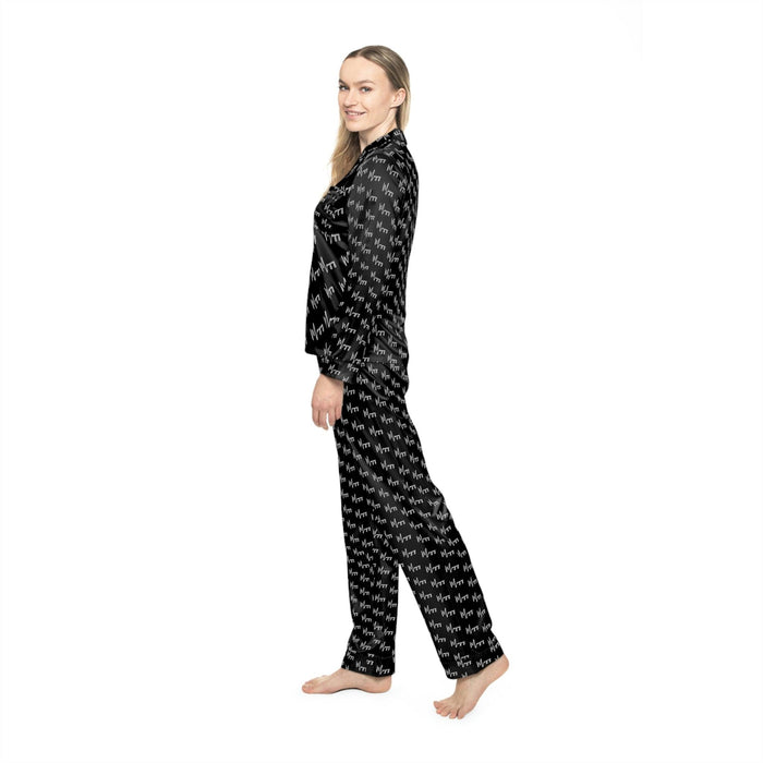 Mayvy Women's Satin Pajamas (AOP)