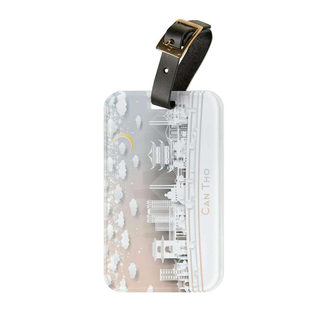 Personalized Luxury Acrylic Luggage Tag Collection: Elevate Your Travel Experience