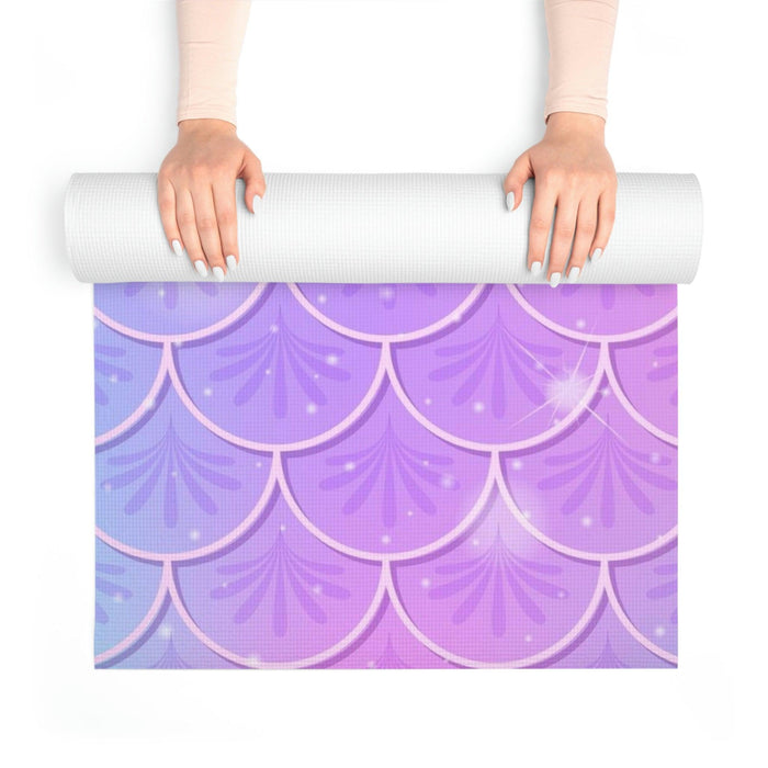 Maison d'Elite Mermaid Foam Yoga Mat - Unique Print and Lightweight