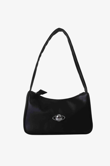 Chic Imported Small PU Leather Shoulder Bag - Luxe Fashion Accessory