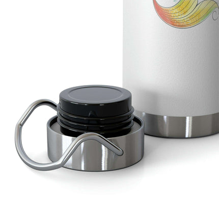 Mermaid Magic Copper Insulated Water Bottle - 22oz