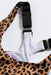 Wild Cheetah Print Racerback Sports Bra and High-Waisted Leggings Set