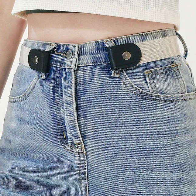 Elegant Snap Closure Belt for Versatile Style