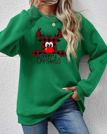 Christmas Cheer Festive Graphic Sweatshirt