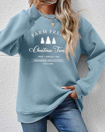Cozy Oversized Polyester Round Neck Sweatshirt for Ultimate Comfort