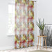 Maison d'Elite Floral Window Curtains for Home Decor