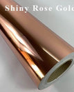 shiny rose gold / 8x8cm 18 pcs