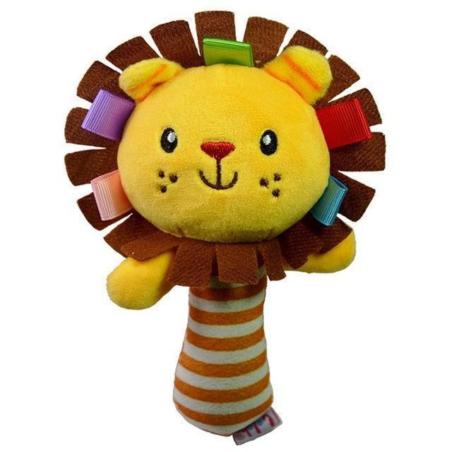 Charming Musical Rattle Toy with Adorable Cartoon Design for Baby Strollers and Cribs
