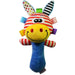 Musical Hanging Rattle Toy with Cartoon Design for Baby's Sensory Stimulation