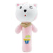 Musical Baby Rattle Toy with Cute Cartoon Design for Strollers and Cribs