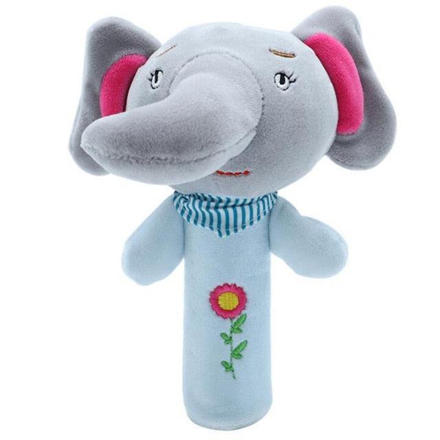 Adorable Hanging Baby Rattle Toy for Strollers and Cribs