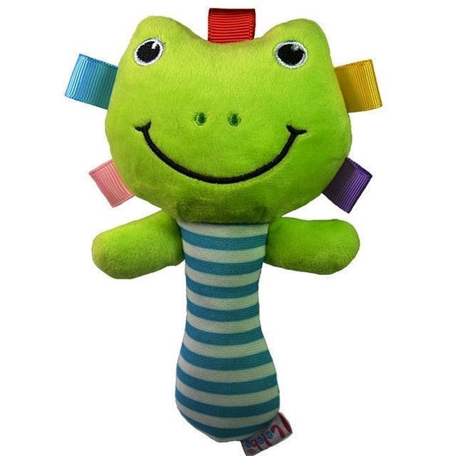 Charming Musical Rattle Toy with Adorable Cartoon Design for Baby Strollers and Cribs