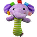 Musical Baby Rattle Toy with Cute Cartoon Design for Strollers and Cribs