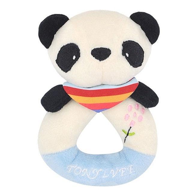 Musical Cartoon Hanging Rattle Toy for Baby's Sensory Development