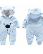 Pure color bear blue