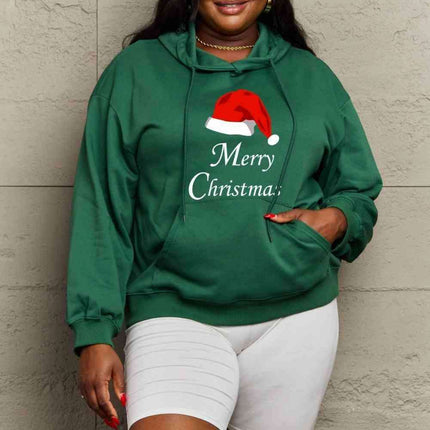 Festive Love Comfort Hoodie - Plus Size
