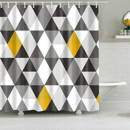 Whimsical Skull Cartoon Shower Curtain: Eco-Friendly and Waterproof Fun for Your Bathroom