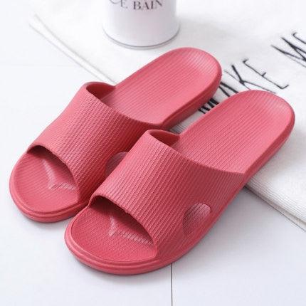 Luxury Bathroom Slide Sandals with Anti-Slip Sole for Enhanced Comfort