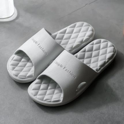 Soft Bathroom Slides with Anti-Slip Sole