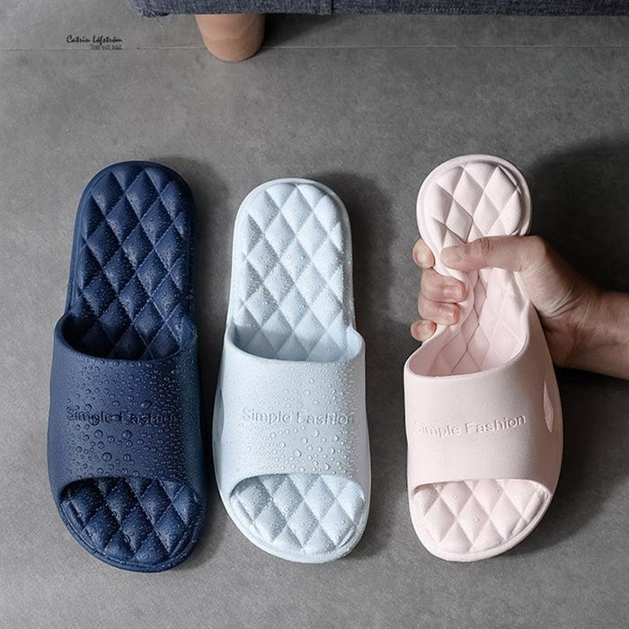 Luxurious EVA Bathroom Slippers for Stylish Comfort