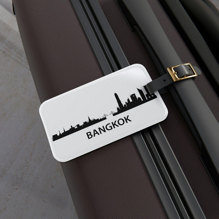Maison d'Elite Lightweight Acrylic Luggage Tag: Personalized Travel Companion