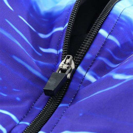 Sunset Splash | Ombre Short Sleeve Women's One Piece Swimsuit