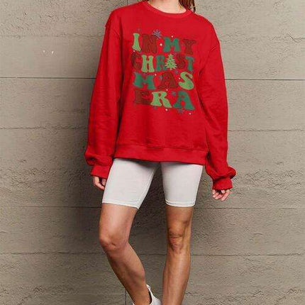Holiday Comfort Love Pullover Sweatshirt