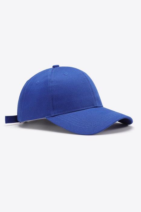 Adjustable 100% Cotton Baseball Cap for Classic Casual Look