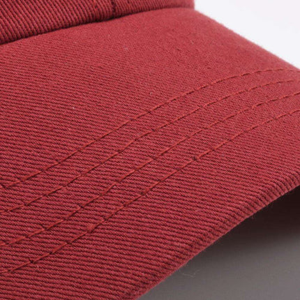 Customizable Cotton Baseball Cap: Trendy Sun Protection with Adjustable Fit