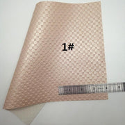 BEIGE Glitter Craft Fabric Collection with Faux and Synthetic Leather Sheets