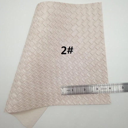 BEIGE Glitter Craft Fabric Collection with Faux and Synthetic Leather Sheets