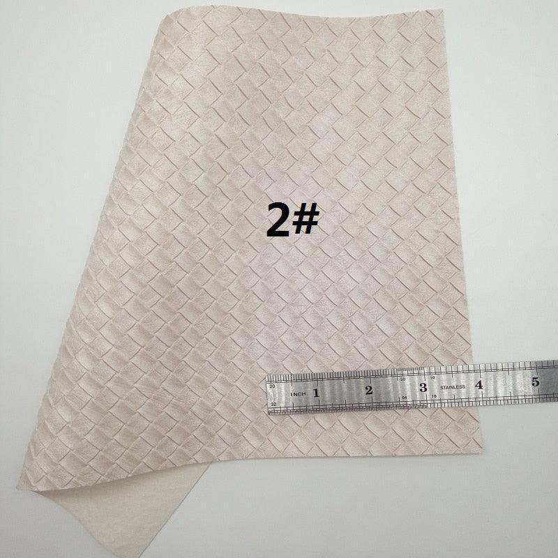 BEIGE Glitter Craft Fabric Collection with Faux and Synthetic Leather Sheets