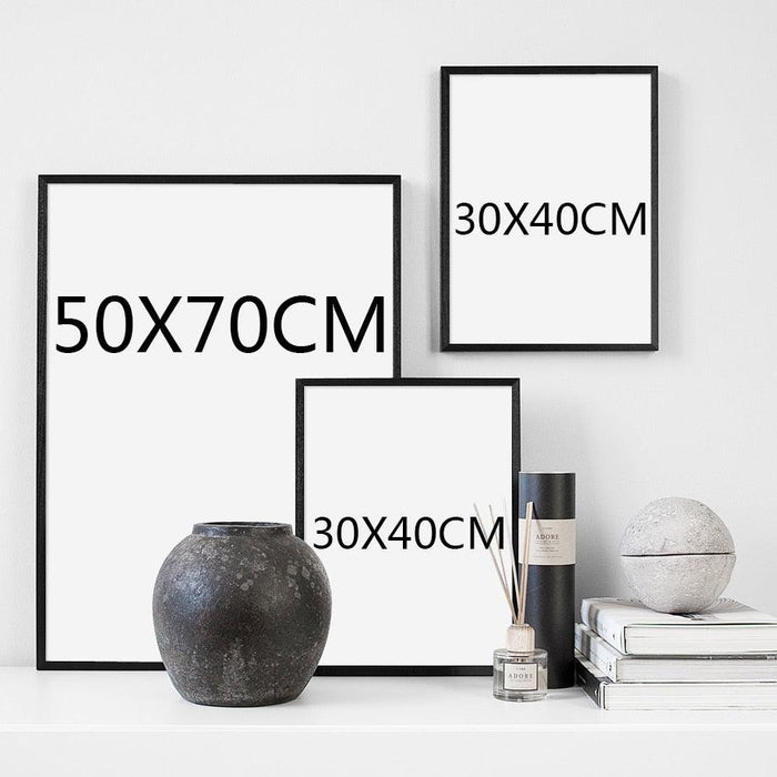 Timeless Vintage Black and White Abstract Line Canvas Art: Elevate Your Space