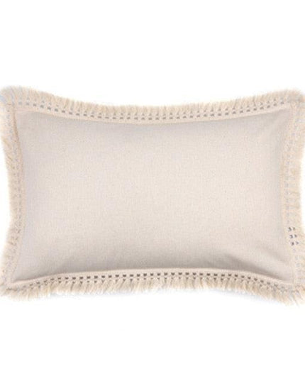 Bohemian Moroccan Circle Cushion Cover with Charming Tassels