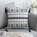 Boho Cushion Cover Plush With Tassels Circle Moroccan Style